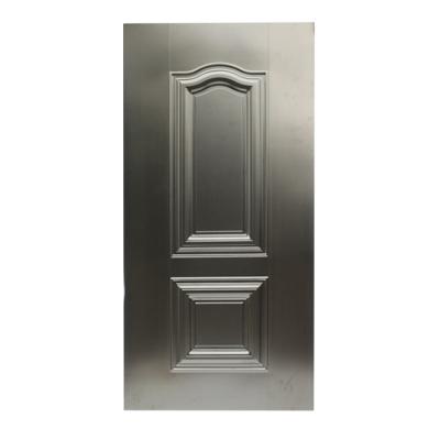 China Easily Assembled Embossed Steel Door Cladding Panels Steel Door Skin Mold for sale