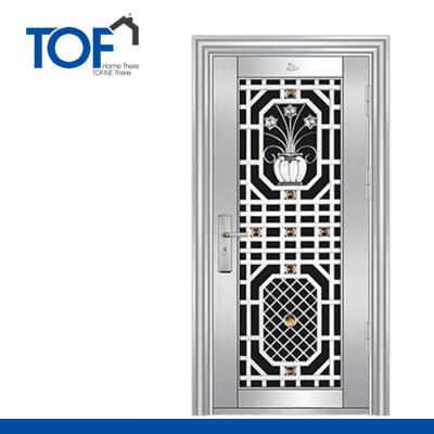 China Modern TOF 304 Stainless Steel Exterior Door Entry Door for sale