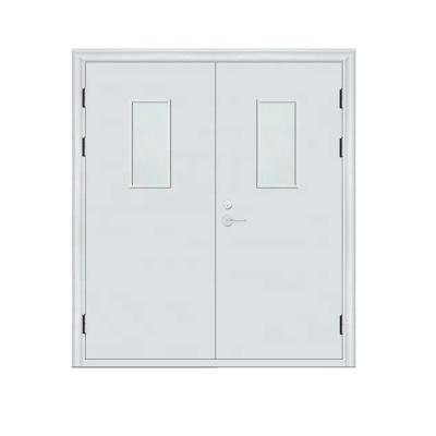 China Modern EN BS Listing 1 Hour Fire Rated Fire Retardant Hotel Fire Rated Steel Fire Resistance Door for sale