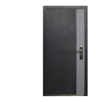 China Hot Sale Modern Front Door Security Entrance Steel Door Security for sale