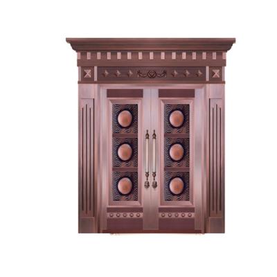 China TOF Modern Copper Front Door Main Design for sale