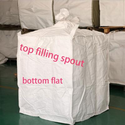 China new material PP Jumbo Bag Big Bulk 1 Ton Fibc 1000kg U-panel Super Sack Bags for sale