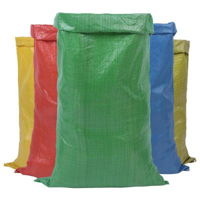 China manufacturer 25kg 40kg 50kg 100kg white grains corn polypropylene sacks pp bag woven for sale