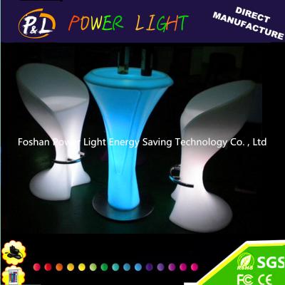 China Color Changing Illuminated Bar Event Table for sale