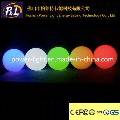 China RGB Color Changing Waterproof LED Floating Ball for sale