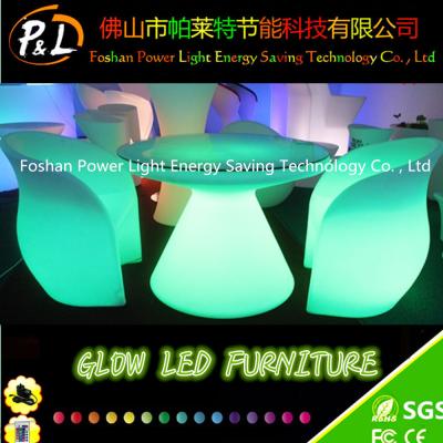 China Pub Bar Garden Illuminated Glowing LED Light Table for sale