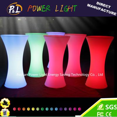 China LED Bar Event Party Furniture LED Cocktail Bar Table for sale