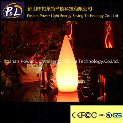 China Wireless Color Changing Led Rocket Lamp with remote controller for sale