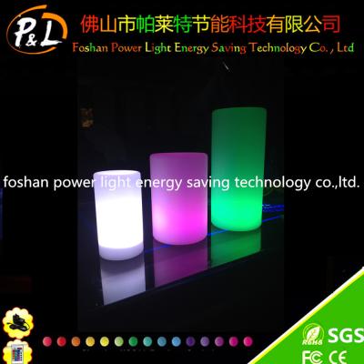 China Color Changing Decoration Bar  LED Table Pillar Lamp for sale