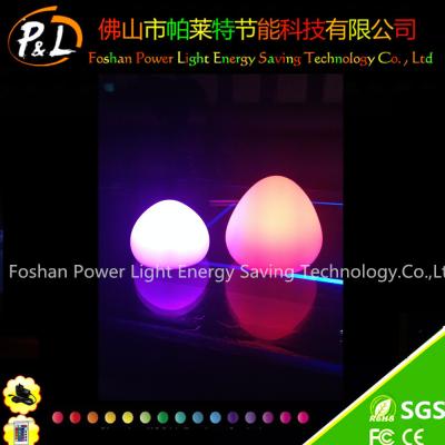 China Waterproof Float LED Egg Glow Illuminated LED Egg for Easter for sale