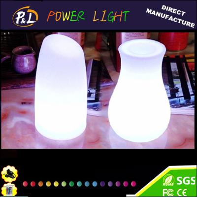 China Color Changing LED Decoration Bar Table Pillar Lamp for sale