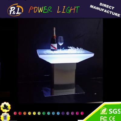 China LED Light up Outdoor Garden Illuminated Table for sale