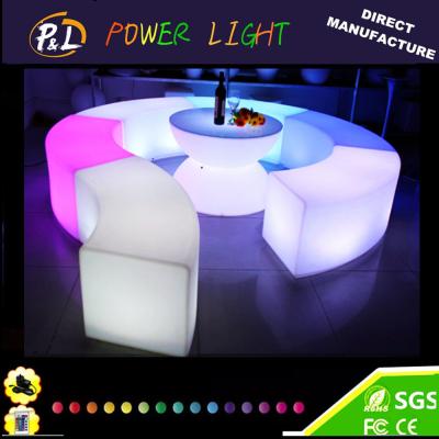 China Wedding Decoration Illuminated LED Snake Stool for sale