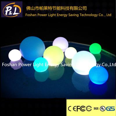 China Waterproof Rechargeable Battery Floating Glow LED Ball for sale