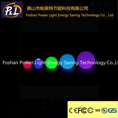 China Waterproof Rechargeable Battery Floating Glow LED Sphere light for sale