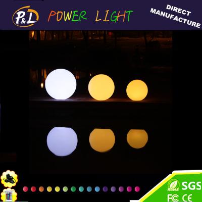 China RGB Color Changing Waterproof Plastic LED Floating Ball for sale