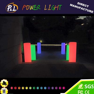 China Decorative Furniture Color Changing Illuminated LED Pillar for sale