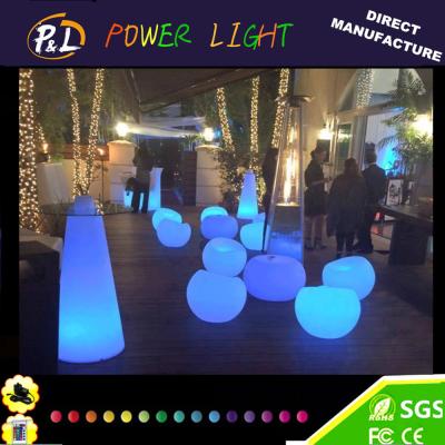 China Commercial Modern Event Furniture LED Poseur Table for sale