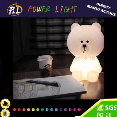 China LED Animal Lighting Decorative LED Brown Bear lamp for sale