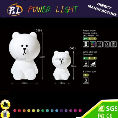 China Modern Kids Holiday LED Decoration Bear Christmas Light for sale