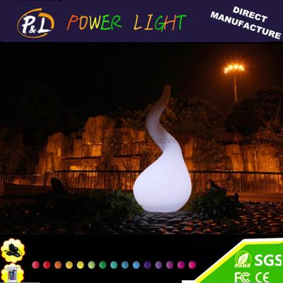 China Morden Indoor Outdoor Plastic Glowing LED Mood Lamp for sale