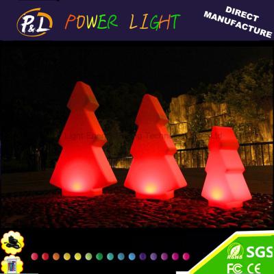 China Outdoor Decorative Colorful LED Christmas Tree for sale