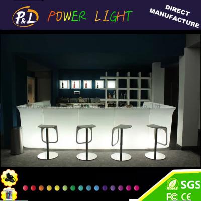 China Color Changing LED Palstic Bar Counter for sale