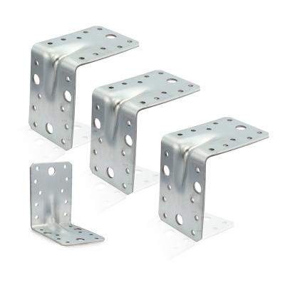 China Galvanized Steel / Iron Galvanized 90 Degree Steel Cabinet Shelf Rafter Metal Table Corner Connector for sale