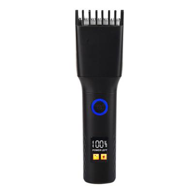 China Commercial Gold Silver Electric Professional Clipper Men Hair Trimmer Cutting Barber Machines For Barber for sale