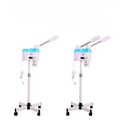 China Moisturizer Beauty Equipment Mister Nano Sprayer Sauna Facial Vaporzone Hot And Cold Facial Steamer With Stand for sale