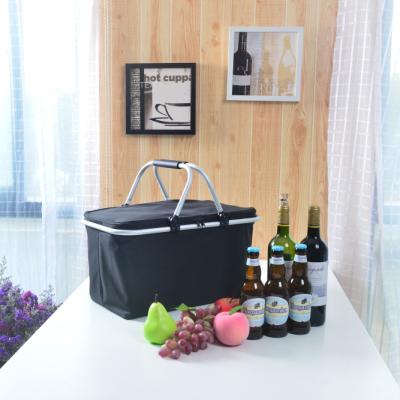 China Newest Viable Folding Carry Cooler Basket For Picnic for sale