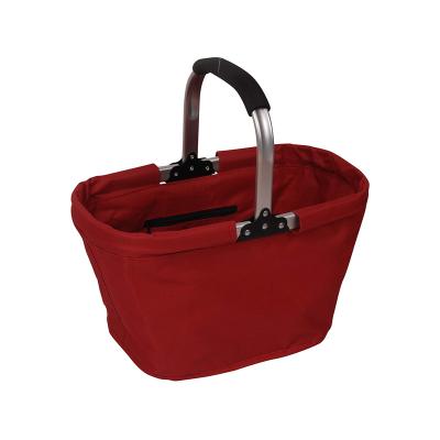 China Fabric With PE Coating Alibaba Hot Selling Easy Carry Mini Shopping Basket for sale