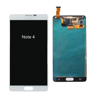 China OEM LCD Digitizer Glass Touch Screen For Samsung Note 4