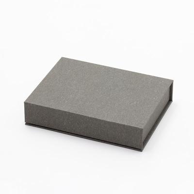 China Recycled Materials Prepare Employee Stock Gray Shallow Luxury Corporate Small Gift Packaging Boxes for sale