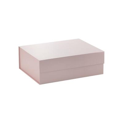 China Wholesale Pale Roses Recyclable Fancy Magnetic Birthday Gift Keepsake Magnetic Closing Gift Boxes With Lid for sale