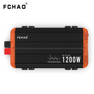 China FCHAO Wind Solar Power Factory Wholesale Pure Sine Wave Inverter LCD Screen CB CE Certification 34.2*23.4*9.8mm Free Shipping for sale