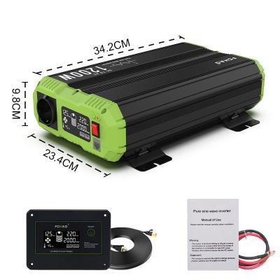 China FCHAO High Frequency Inverter DC Solar System to AC for Home Camping RV Car 34.2*23.4*9.8cm for sale