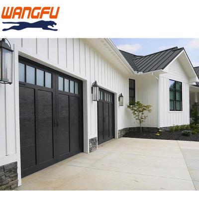 China Thermal Insulation Factory Direct Sale Automatic Sliding Folding Rolling Curtain Aluminum Multi-colored Glass Garage Door High Standard for sale