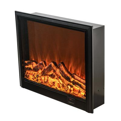 China Factory direct sales decoration simulation modern European style fire embedded villa heating fireplace for sale