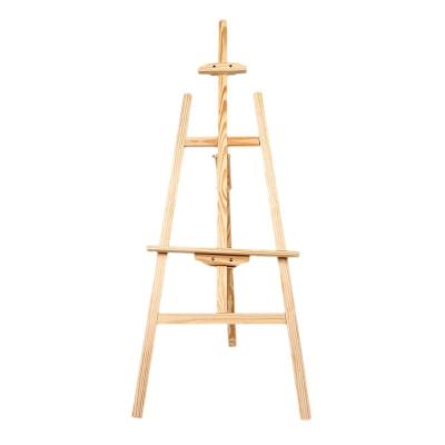 China Good Quality Painting Children's Supply Vendor Easel Art Tool Easel Solid Wood Adjustable Easel for sale