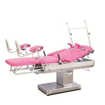 China Gynecological multifunctional electric obstetric adjustable operating table HDC-99A parturition bed for sale