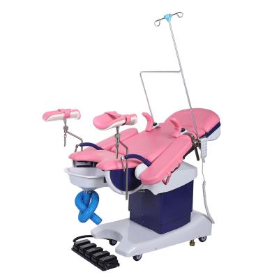 China High Quality Delivery Bed Metal Hospital Furniture Electric Gynecological Examination Table Obstetric Bed for sale