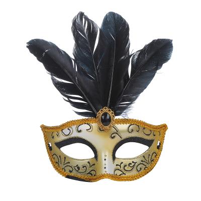 China Factory Sale Supplies Masquerade Events Party Decorations Halloween Masquerade Party Deluxe Mask for sale