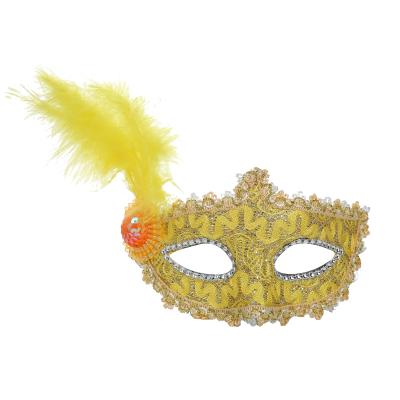 China Masquerade Events Event Party Supplies Decoration Christmas Party Transparent Face Mask for sale