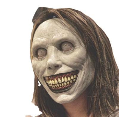 China Holloween\Smiley Demon Creepy Halloween Smiley Mask Party Horror Thriller Halloween for sale