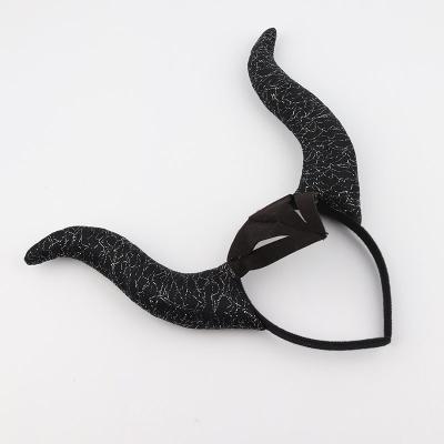 China Fashion Halloween Devil Horn Headband Big Kids Adults Cosplay Headband for sale