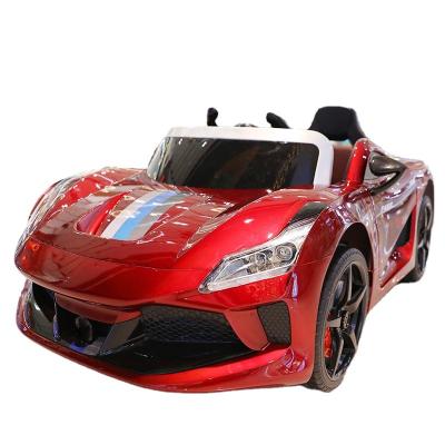 China Ride On Toy Children Toys Car Double Open Doors Kids Electric Car Leather Seat Kids Car for sale