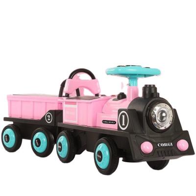 China Ride On Toy New Kids Electric Train For Kids With Cool Light Baby Car For Sale for sale