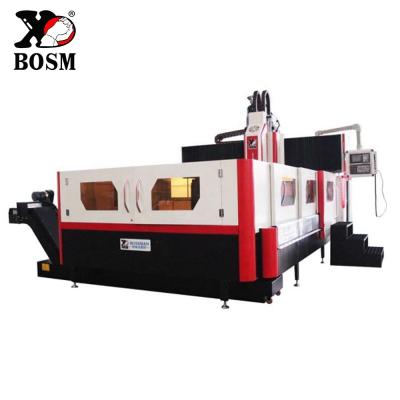 China Factory Price Gantry Type BOSM-DPH2016 High Precision Fixed CNC Beam Drilling And Milling Machine For Flanges for sale