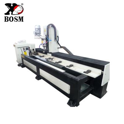 China Steel More Efficient Gantry CNC Pipe Drilling Machine For Carbon Steel/Stainless PVC/Copper/Aluminum. for sale